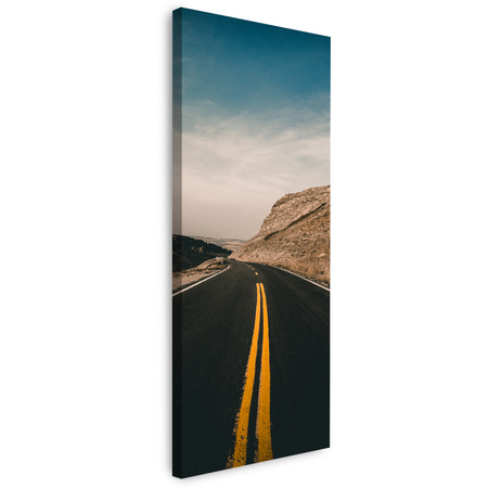 Canvas Print Nature Road 40x120 cm