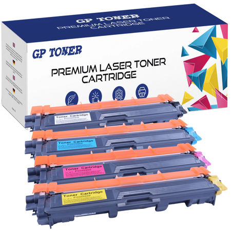Compatible toner cartridge for Brother DCP-9015CDW DCP-9020CDW HL-3140CW MFC-9140CDN 9340CDW - GP-B245CMYK