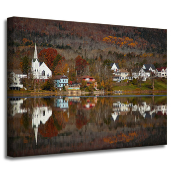 Canvas Print Architecture Town 40x30 cm