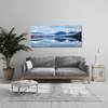 Canvas Print Nature Lake McDonald 120X40 cm