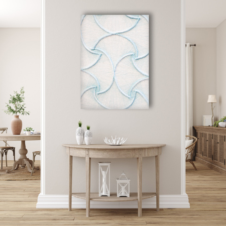 Canvas Print Abstract Embroidery Structure 80x120
