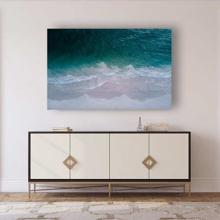 Canvas Print Nature Sea Ocean Waves Beach 90x60