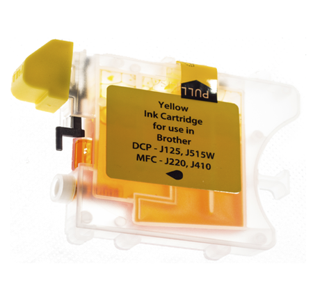 Compatible Ink Cartridge Brother LC985Y - MFC J220, J265W, J410, J415W, DCP J125, J315W, J515W - GP-B985Y Yellow