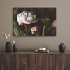 Canvas Print Botany Peonies 40x30 cm