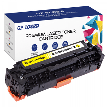 TONER FOR HP CC532 CE412 CF382 CP2020 CP2025 CM2320 - CC532A GP-H532A/412X/382X