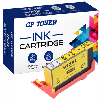 Ink cartridge for HP 912 XL OFFICEJET PRO 8010 8013 8020 8023 8024 - GP-H912XL Y