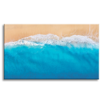 Canvas Print Sunny Beach Ocean Water 100x80 cm