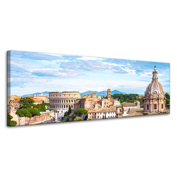 Canvas Print Architecture Rome Italy 120X40