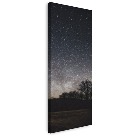 Canvas Print Space Starry Sky 40x120 cm
