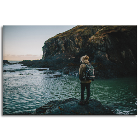 Canvas Print Mountains Climbing Nature Cliffs Nature 90x60