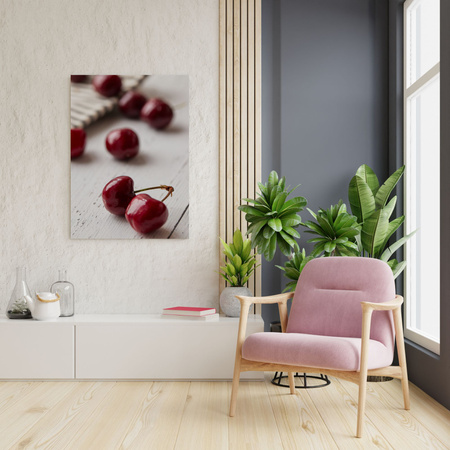 Canvas Print Kitchen Cherries 30x40 cm