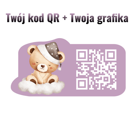 STICKERS with LOGO QR code printed Waterproof Text Photo 76x150 mm