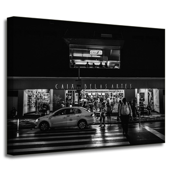 Canvas Print Architecture Taxi 40x30 cm