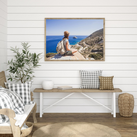 Your photo on Poster Creator A3 Horizontal