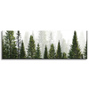Canvas Print Rain Forest Nature Trees 120x40 cm