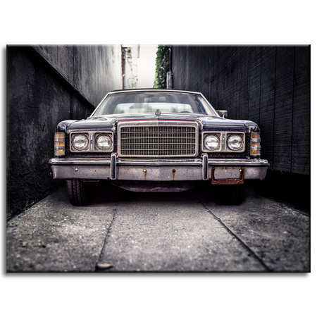 Canvas Print Vintage Car Old Vintage 40x30 cm