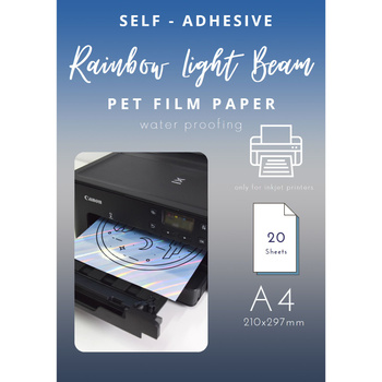 Self-adhesive A4 paper ray of light PAP-CSF023