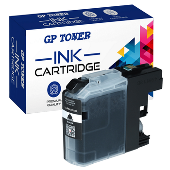 Compatible Ink Cartridge Brother LC123 DCP-J132w J152w J552dw MFC-J4410dw 4510dw - GP-B123BK XL Black