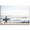 Canvas Print Surfing Sea Water Summer Beach 90x60