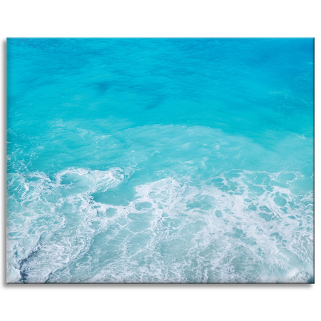 Canvas Print Sea Foam Waves Water 100x80 cm