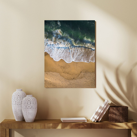 Canvas Print Nature Wave Shore 30x40 cm