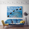 Canvas Print Architecture Amusement Park 40x30 cm