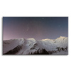 Canvas Print Space Starry Sky Over the Peaks 40x30 cm