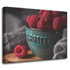 Canvas print Raspberry Kitchen 40x30 cm