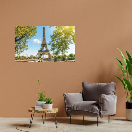 Canvas Print Eiffel Tower Paris France Summer 100x80 cm
