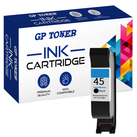 Replacement ink for HP Deskjet 710C 820C 890C 45 GP-51645N
