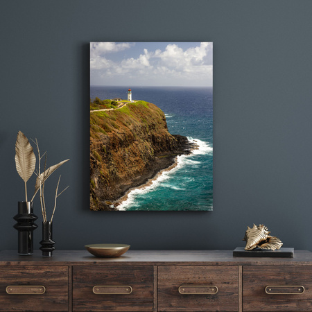 Canvas Print Nature Sea Cliff 30x40 cm