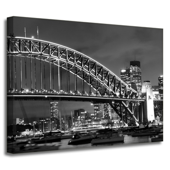 Canvas Print Architecture Bridge_2 40x30 cm