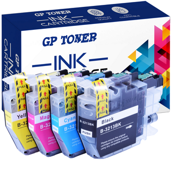4x Ink Cartridge for Brother LC3213 DCP-J572dw DCP-J772dw MFC-J491dw Kit