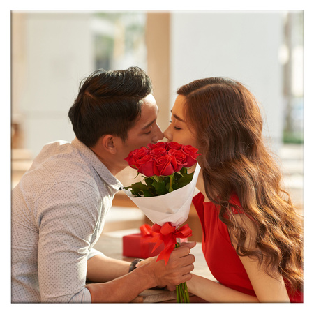 Personalized Custom Canvas Print - Your photo on Canvas 40x40 cm