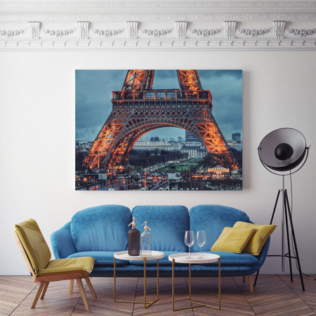 Canvas Print Architecture Eiffel Tower 40X30 cm