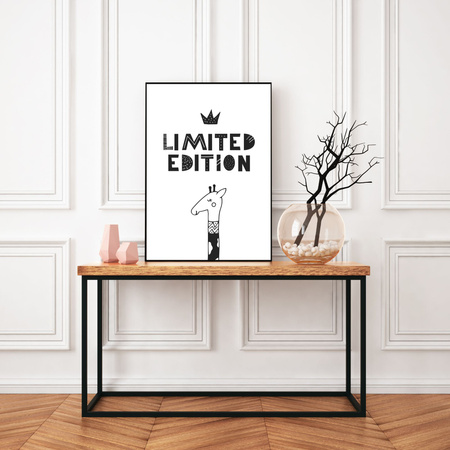 Children's poster Limited edition 40X50 cm + gold frame