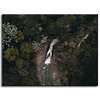 Canvas Print Nature Waterfall from a bird's eye view 40x30 cm