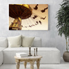 Canvas Print People Carousel 40x30 cm