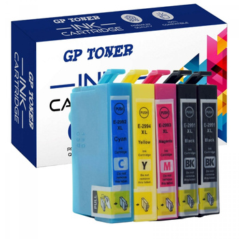 5x Replacement Ink Cartridge for Epson T2991 T2992 T2993 T2994 Epson Expression Home XP-235 XP-240 Series XP-245 XP-247 XP-250 Series GP-E2996CMYKK KIT