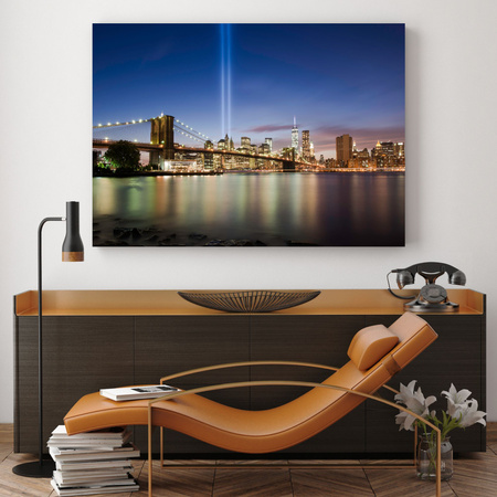 Canvas Print Architecture Brooklyn Bridge 120X60 cm