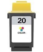Replacement ink color for Lexmark F4270, P122, X80, Z28, Z41, Z73, Z85, Z705, Z715 ( 15M0120 No. 20)