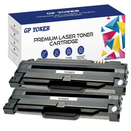 Set of 2x Toner for Samsung MLT-D1052L ML-2525 Series GP-S1052 X2 GP TONER
