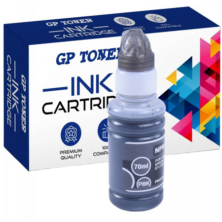 Compatible ink for Epson C13T00R140 Epson EcoTank L7160 L7180 ET7700 ET7750 L7188 - GP-E106BK