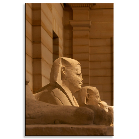 Canvas Print Architecture Egypt Sphinxes 80x120 cm