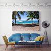 Canvas Print Nature Ocean Palm Trees 40x30 cm
