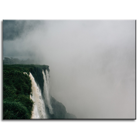 Canvas Print Nature Mountains Waterfall 40x30 cm