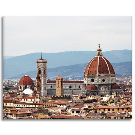 Canvas Print Architecture Florence 100X80 cm