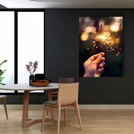 Canvas print Youth Cold Sparklers 80x120