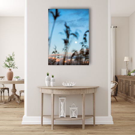 Canvas Print Nature Glade Meadow Sunrise 80x120