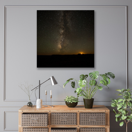 Canvas Print Space Stars Galaxy 90x90
